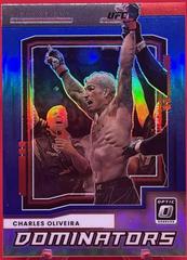Charles Oliveira [Blue] #20 Ufc Cards 2022 Panini Donruss Optic UFC Dominators Prices