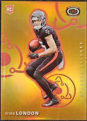 Drake London [Orange] #D-11 Football Cards 2022 Panini Chronicles Dynagon Rookies Prices