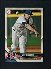 Mike Shawaryn [Red] #BD-101 Baseball Cards 2018 Bowman Draft Prices