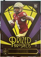 Zay Flowers [Violet] #PP-25 Football Cards 2023 Panini Legacy Prized Prospects Prices