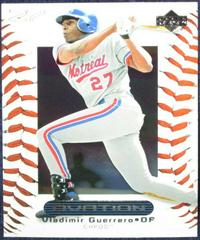 Vladimir Guerrero #24 Baseball Cards 2000 Upper Deck Ovation Prices