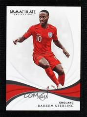 Raheem Sterling Soccer Cards 2018 Panini Immaculate Prices