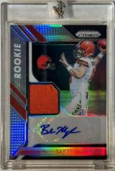 Baker Mayfield Football Cards 2018 Panini Prizm Rookie Patch Autographs Prices