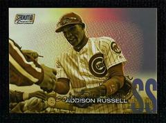 Addison Russell [Gold Minted] #SCC-286 Baseball Cards 2018 Stadium Club Chrome Prices