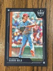 Aaron Nola [Blue Frame] #118 Baseball Cards 2022 Panini Diamond Kings Prices