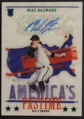 Mike Baumann [Green] #AP-MB Baseball Cards 2022 Panini Chronicles America's Pastime Autographs Prices