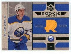 Jack Quinn [Patch] Hockey Cards 2022 Upper Deck Rookie Materials Retro Prices