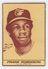 Frank Robinson [Hand Cut] Baseball Cards 1971 Milk Duds Prices
