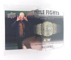 Darby Allin Wrestling Cards 2022 Upper Deck Allure AEW Title Fights Prices