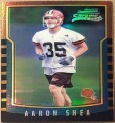 Aaron Shea [Refractor] #234 Football Cards 2000 Bowman Chrome Prices