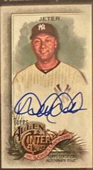 Derek Jeter [Black Frame] #MA-DJ Baseball Cards 2022 Topps Allen & Ginter Mini Autographs Prices