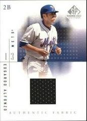 Edgardo Alfonzo #EA Baseball Cards 2001 SP Game Used Authentic Fabric Prices