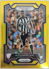 Alexander Isak [Gold] #64 Soccer Cards 2023 Panini Prizm Premier League Prices