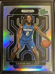 Cason Wallace [Silver] #RP-CWA Basketball Cards 2022 Panini Prizm Draft Picks Rated Prospect Prices