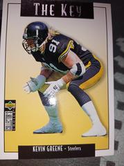 Kevin Greene [Silver] #U81 Football Cards 1995 Collector's Choice Update Prices