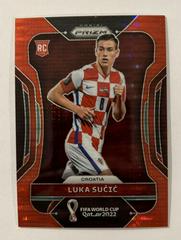 Luka Sucic [Breakaway Red] Soccer Cards 2022 Panini Prizm World Cup Prices