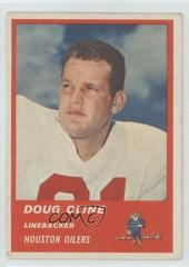 Doug Cline Football Cards 1963 Fleer Prices