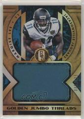 Marqise Lee Football Cards 2018 Panini Gold Standard Golden Jumbo Threads Prices