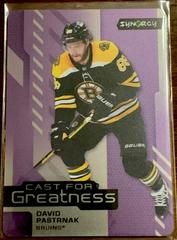 David Pastrnak #CG-5 Hockey Cards 2021 Upper Deck Synergy Cast for Greatness Prices