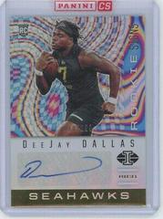 DeeJay Dallas #RS44 Football Cards 2020 Panini Illusions Rookie Signs Prices