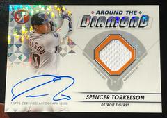 Spencer Torkelson [Refractor] #ADR-ST Baseball Cards 2023 Topps Pristine Around the Diamond Autograph Relic Prices