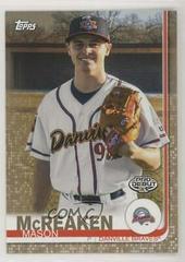 Mason McReaken [Gold] #4 Baseball Cards 2019 Topps Pro Debut Prices