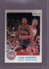 Earl Cureton #12 Basketball Cards 1985 Star Prices