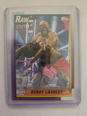 Bobby Lashley [Purple] Wrestling Cards 2021 Topps Heritage WWE Autographs Prices