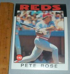 Pete Rose #46 Baseball Cards 1986 Topps Super Prices