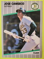 Jose Canseco #5 Baseball Cards 1989 Fleer Prices