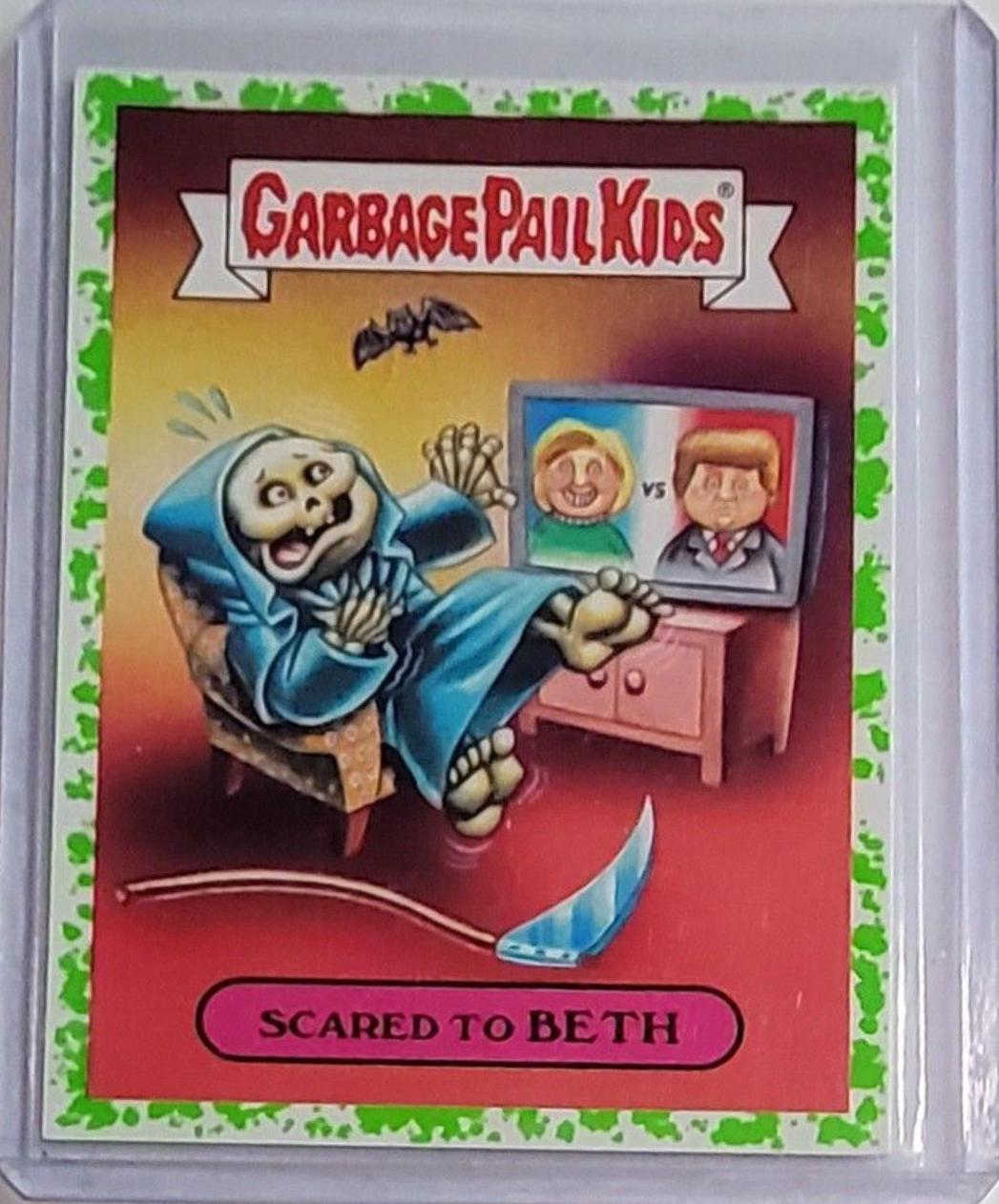 Scared to BETH [Green] #1b Precios | Garbage Pail Kids Adam-Geddon ...