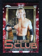 Edge [Red Refractor] #5T-5 Wrestling Cards 2021 Topps Chrome WWE 5 Timers Club Prices