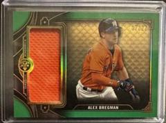 Alex Bregman [Emerald] #SJR1-AB2 Baseball Cards 2022 Topps Triple Threads Single Jumbo Relics Prices