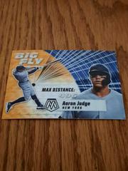 Aaron Judge [Reactive Orange] Baseball Cards 2021 Panini Mosaic Big Fly Prices