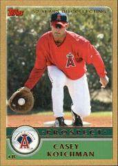 Casey Kotchman #T131 Baseball Cards 2003 Topps Traded Prices