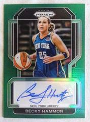 Becky Hammon [Green] Basketball Cards 2022 Panini Prizm WNBA Signatures Prices