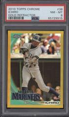 Ichiro [Gold Refractor] #38 Baseball Cards 2010 Topps Chrome Prices
