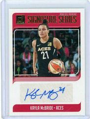 Kayla McBride Basketball Cards 2019 Panini Donruss WNBA Signature Series Prices