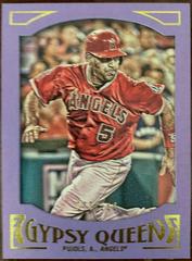 Albert Pujols [Framed Purple] #5 Baseball Cards 2016 Topps Gypsy Queen Prices