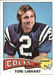 Toni Linhart #439 Football Cards 1975 Topps Prices