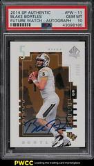 Blake Bortles [Autograph] #FW-11 Football Cards 2014 SP Authentic Future Watch Prices