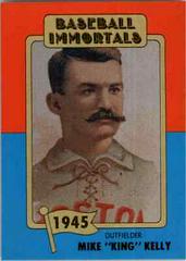 Mike 'King' Kelly #36 Baseball Cards 1980 Baseball Immortals Prices