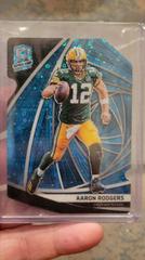 Aaron Rodgers [Neon Blue Die-Cut] #82 Football Cards 2019 Panini Spectra Prices