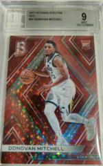 Donovan Mitchell [Red] Basketball Cards 2017 Panini Spectra Prices