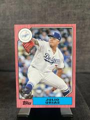 Julio Urias [Red] Baseball Cards 2022 Topps 1987 Series 2 Prices