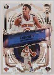 RJ Barrett Basketball Cards 2022 Panini Donruss Elite Deck Prices