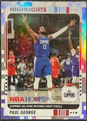 Paul George Basketball Cards 2022 Panini Hoops Highlights Prices