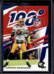Aaron Rodgers [Gold] Football Cards 2019 Panini Chronicles Prices