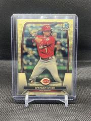 Spencer Steer [SuperFractor] #52 Baseball Cards 2023 Bowman Chrome Prices