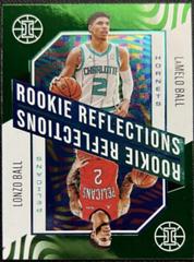 LaMelo Ball, Lonzo Ball [Green] #2 Basketball Cards 2020 Panini Illusions Rookie Reflections Prices